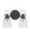 Small Two Light Vanity (87|51272BK-CM)