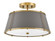 Medium Semi-Flush Mount (87|4893LDB)