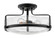 Medium Semi-Flush Mount (87|3643BK-CS)