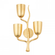 Vine Wall Sconce (57|5003-L-GL)