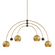 Willow Chandelier (6939|H348806-AGB/BK)