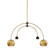Willow Chandelier (6939|H348804-AGB/BK)