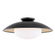 Cadence Semi Flush (6939|H368601L-BLK/GL)