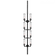 Liaison Statement Sconce (279|KW 2204BZ-CG)