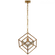 Cubed Medium Pendant (279|KW 5023G-CG)