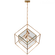 Cubed X-Large Pendant (279|KW 5025G-CG)