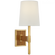 Elle Small Single Sconce (279|SK 2555HAB/DRT-L)