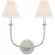 Piaf Double Sconce (279|TOB 2451PW-L)