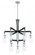 Pullman Junction - 9 Light 2 Tier Chandelier (10|2899-691)