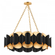 Banks Chandelier (57|8534-GL/BK)