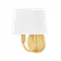 Clair Wall Sconce (6939|H497102-AGB)