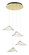 Sneer - 4 Light LED Pendant (77|P5403-718-L)