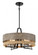Silver Creek - 4 Light Outdoor Pendant Convertible to Semi Flush (10|2764-733)