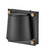 Small Single Light Sconce (87|32530BK)