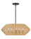 Medium Convertible Drum Chandelier (87|40384BLK-CML)