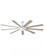 Turbine 80'' LED Smart Fan (87|904280FCW-LWD)