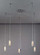 Chrome 5-lite Chandelier (77|P8045-077)