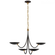 Keira Medium Chandelier (279|TOB 5780BZ/HAB)