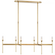 Overture Medium Uplight Linear Chandelier (279|PB 5046NB-CG)