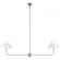 Piaf Large Two Light Linear Pendant (279|TOB 5455SG-L)