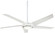 60'' CEILING FAN W/ LED LIGHT KIT (39|F617L-WHF)