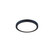 ROUND FLUSH MOUNT 11IN RND 3000K 120V (1357|FM-11RN-930-BK)