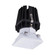 FQ 4'' Square Downlight Trimless (1357|R4FSDL-927-WT)