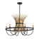 Chandelier 6Lt (2|52458BK)