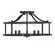 Stockton 5-Light Ceiling Light in Matte Black (128|6-1679-5-89)