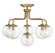 Marco 6-Light Ceiling Light in Warm Brass (128|6-1951-6-322)