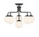 Marco 6-Light Ceiling Light in Matte Black (128|6-1950-6-89)