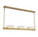 Fallon 3-Light Linear Chandelier in Warm Brass (128|1-1614-3-322)