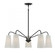Edgewood 5-Light Chandelier in Matte Black (128|1-1786-5-89)