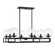 Crosby 8-Light Chandelier in Matte Black (128|1-1861-8-89)