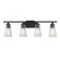 Chantilly 4-Light Bathroom Vanity Light in Matte Black (128|8-1745-4-BK)