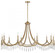Kameron 10-Light Chandelier in Warm Brass (128|1-1805-10-322)