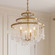Luna 4-Light Chandelier in Warm Brass (128|1-1866-4-322)