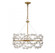 Camille 5-Light Chandelier in Warm Brass (128|1-1727-5-322)