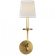 Symmetric Twist Single Sconce (279|CHD 1610AB-L)