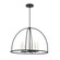 Abbott 8 Light Black Chandelier (205|ABB-3008-BK)