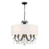 Othello 24'' Matte Black Chandelier (205|6625-MK-CL-MWP)