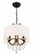 Othello 14'' Matte Black Chandelier (205|6623-MK-CL-MWP)