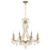 Cedar 8 Light Vibrant Gold Chandelier (205|5938-VG-CL-MWP)