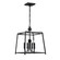 Libby Langdon Sylvan 16'' Black Forged Chandelier (205|2245-BF_NOSHADE)