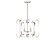 Rotterdam 4-Light Convertible Semi-Flush or Pendant in Polished Nickel (128|6-1662-4-109)