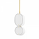 2 LIGHT PENDANT (86|393-02-SWH/VB)