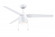 PC/DC 52 inch Indoor/Outdoor Ceiling Fan with LED Light Kit - Matte White (90|FPD7619MWW)