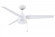 PC/DC 52 inch Indoor/Outdoor Ceiling Fan - Matte White (90|FPD7617MWW)