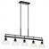 Linear Chandelier 5Lt (2|52404BK)