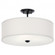 Semi Flush 3Lt (2|43692BK)